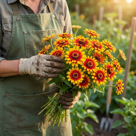 Sombrero, Zinnia Seeds - Packet image number null